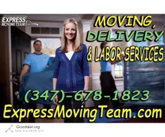 MOVING - DELIVERY  & LABOR SERVICES  (Easy Booking Process! ( Move Now, Pay Later!)